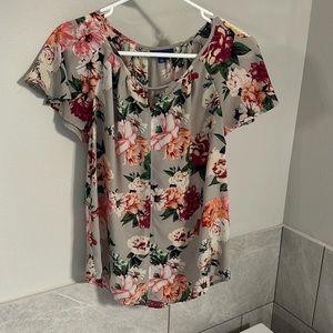 Women’s Floral Blouse